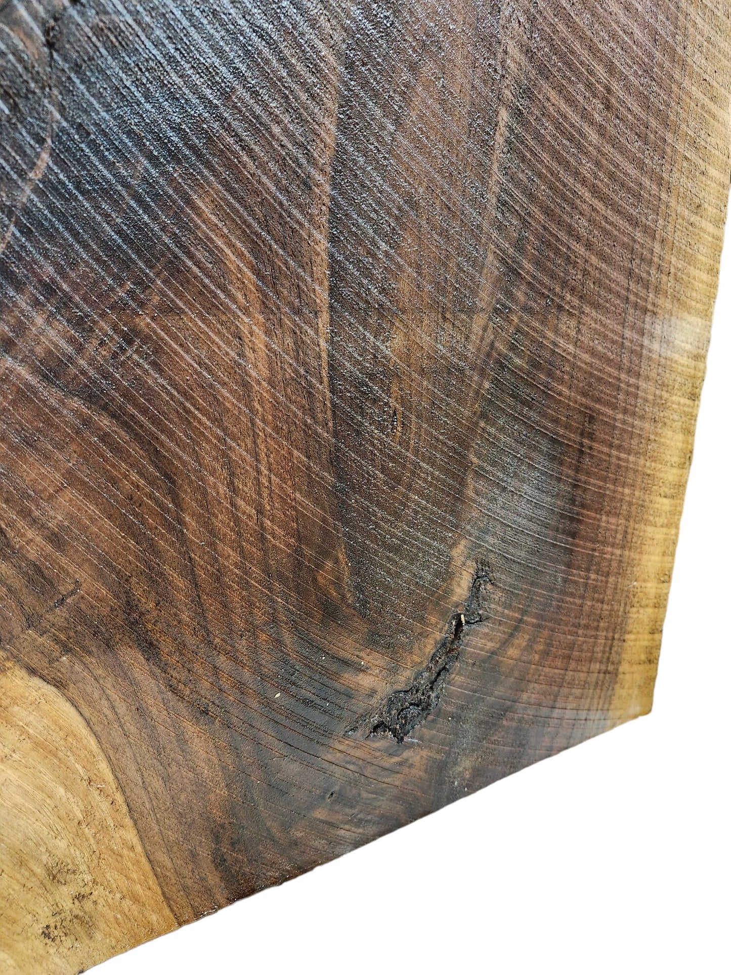 Black Walnut Crotch Figure Live Edge Slabs **2 PACK**Rustic**FREE SHIPPING**