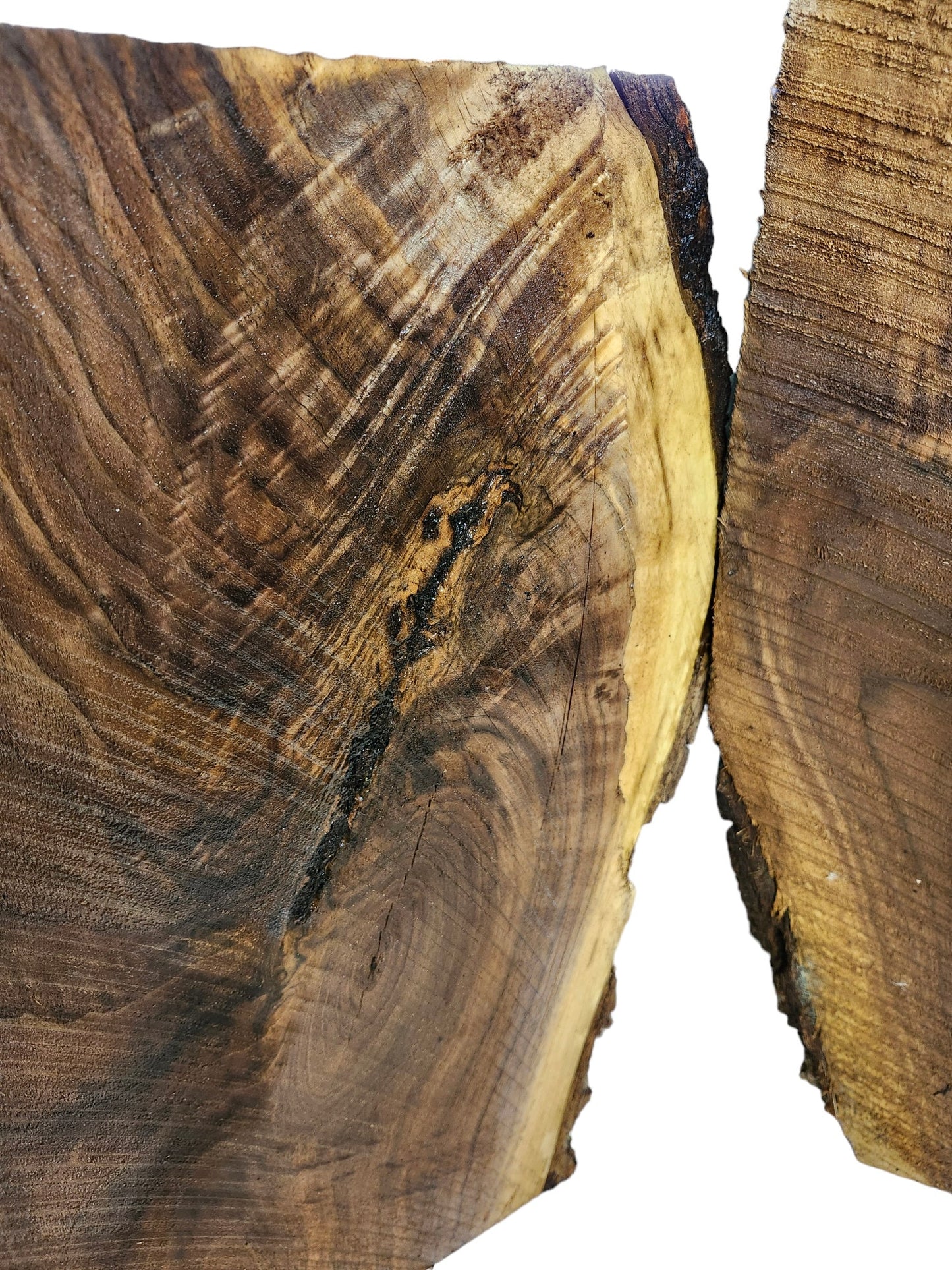 Black Walnut Live Edge Slabs **2 PACK**Rustic**FREE SHIPPING**