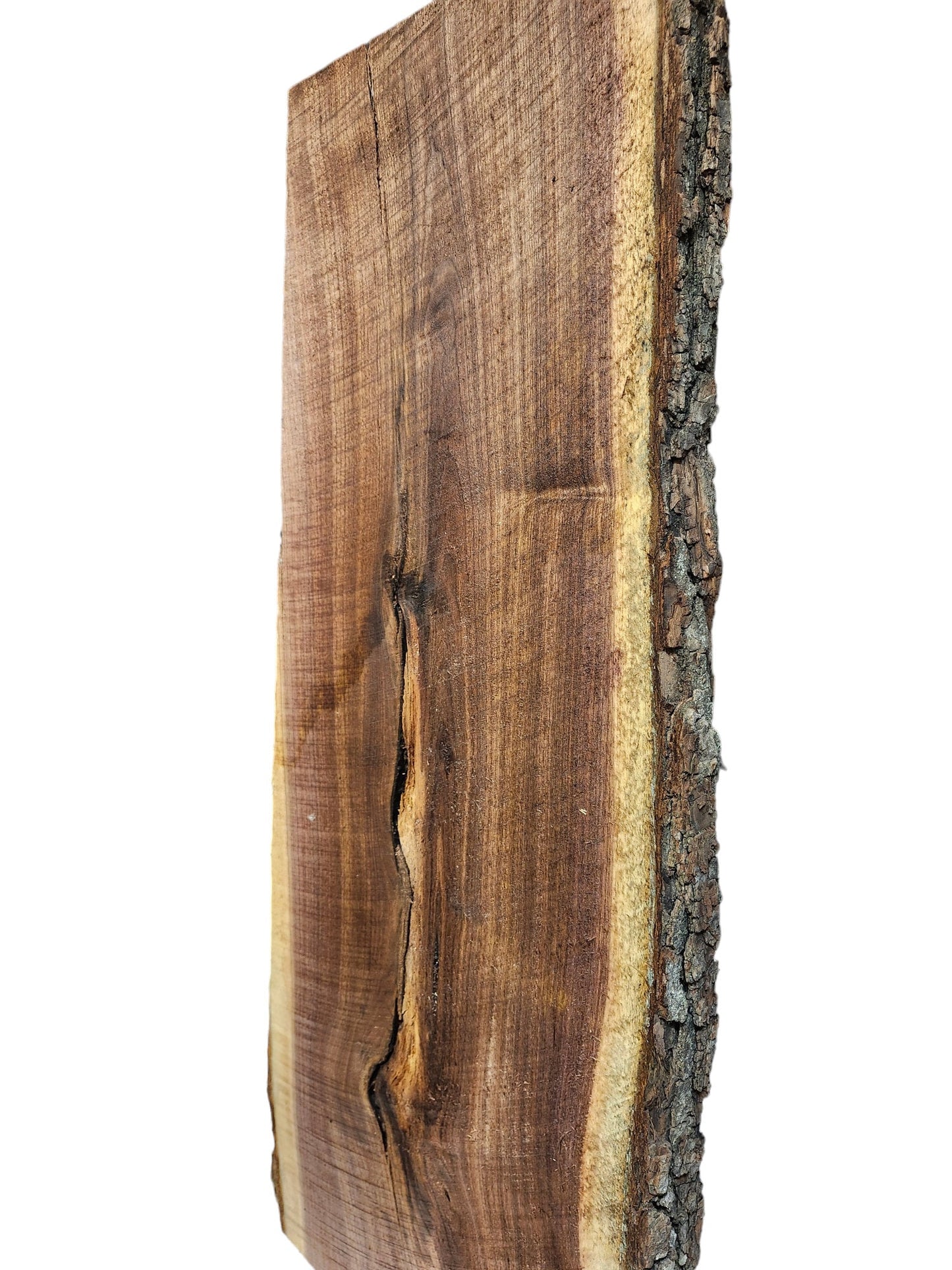 Rustic Black Walnut Live Edge Slab **FREE SHIPPING**