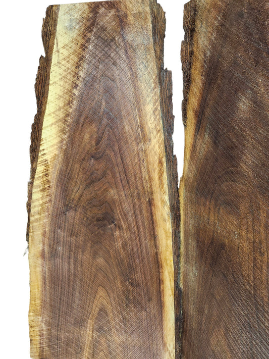 Black Walnut Live Edge Slabs **2 PACK**Rustic**FREE SHIPPING**