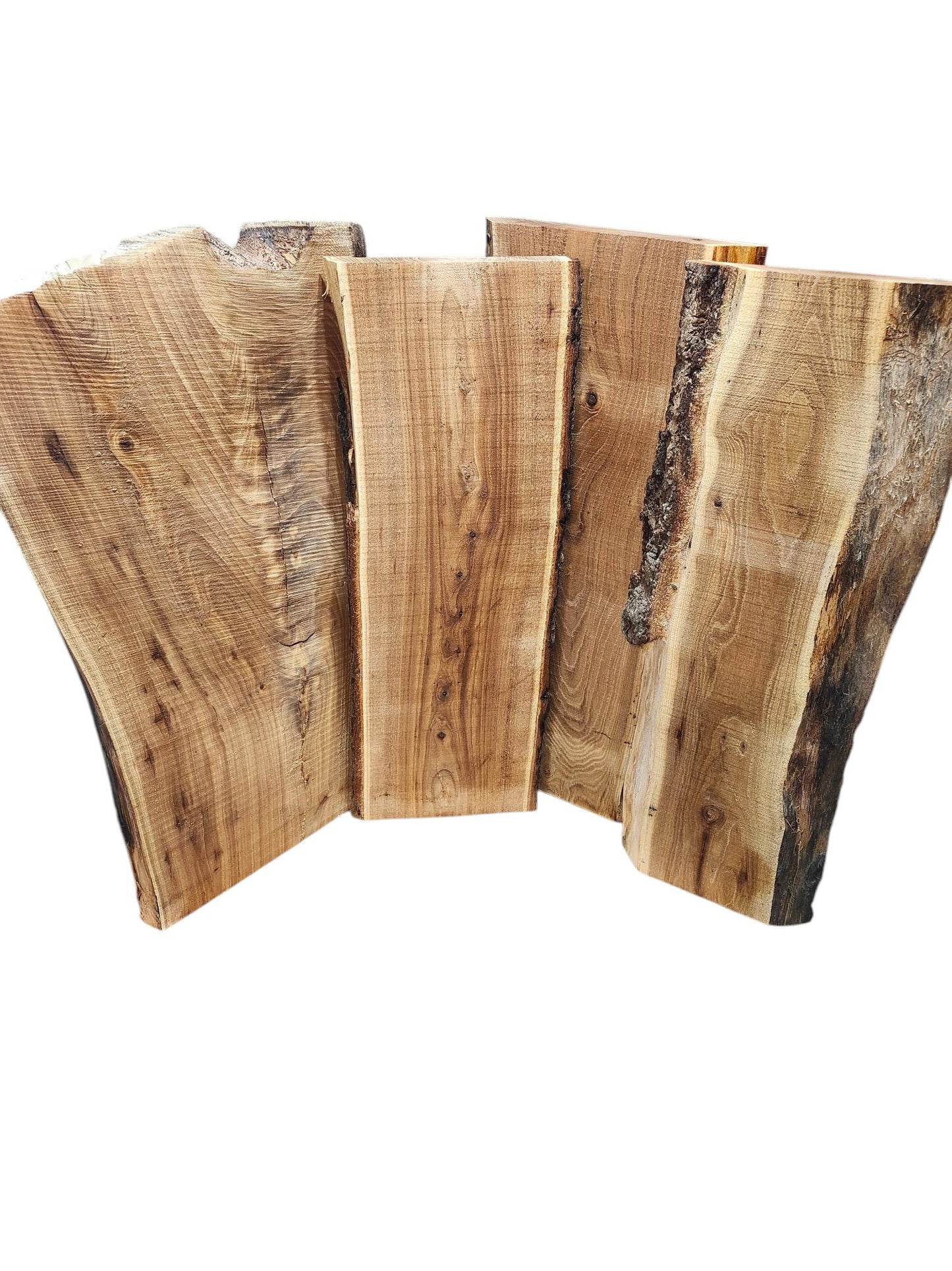 Elm Live Edge Wood Slabs Kiln Dried - Rough Sawn or Surfaced