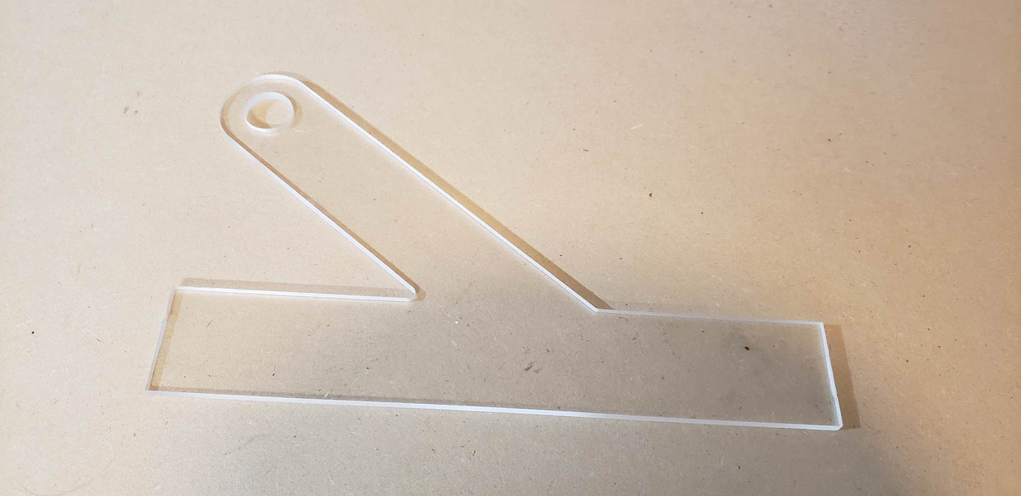 Handle Router Template "Long Neck"