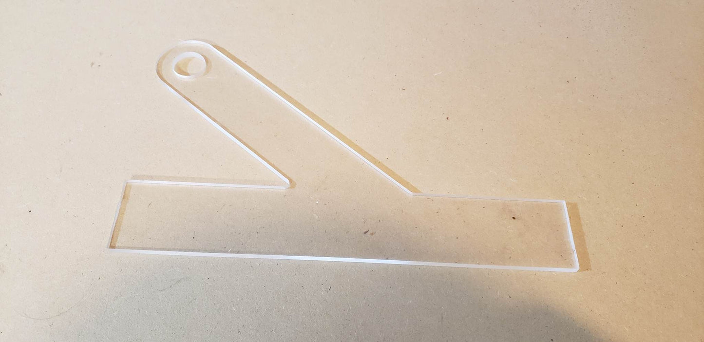 Handle Router Template "Long Neck"