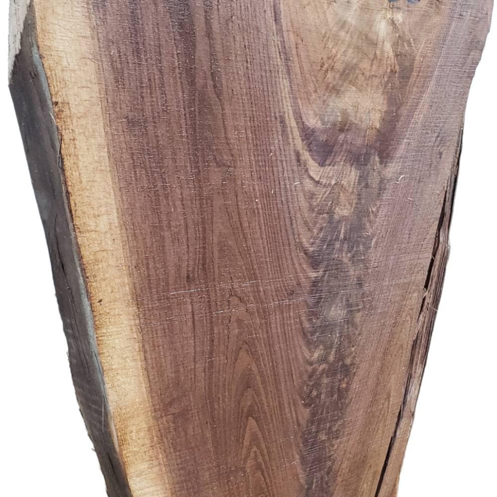 Walnut Live Edge Crotch Figure Slab (#2)