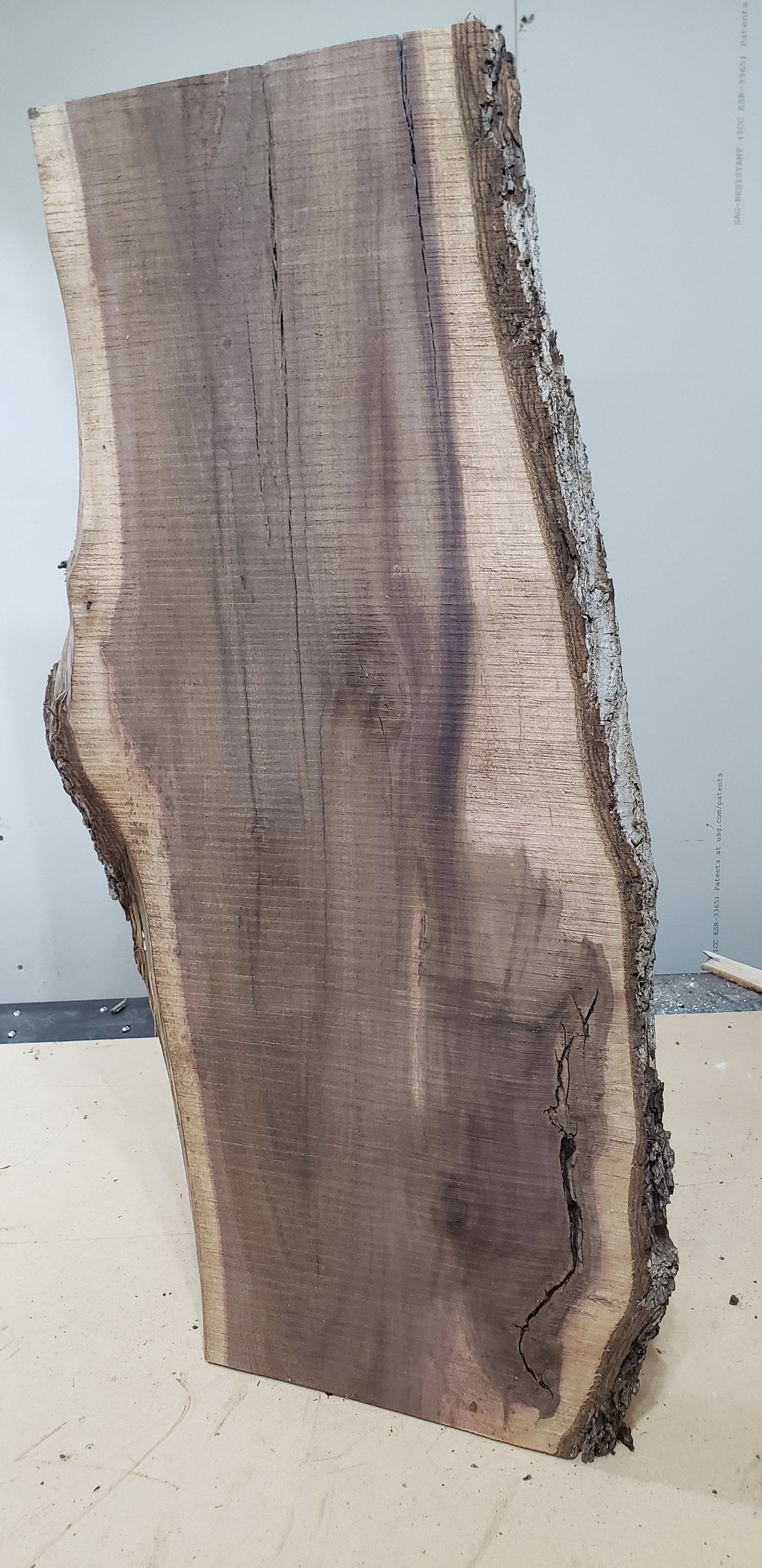 Rustic Live Edge Walnut Slab (#R5)