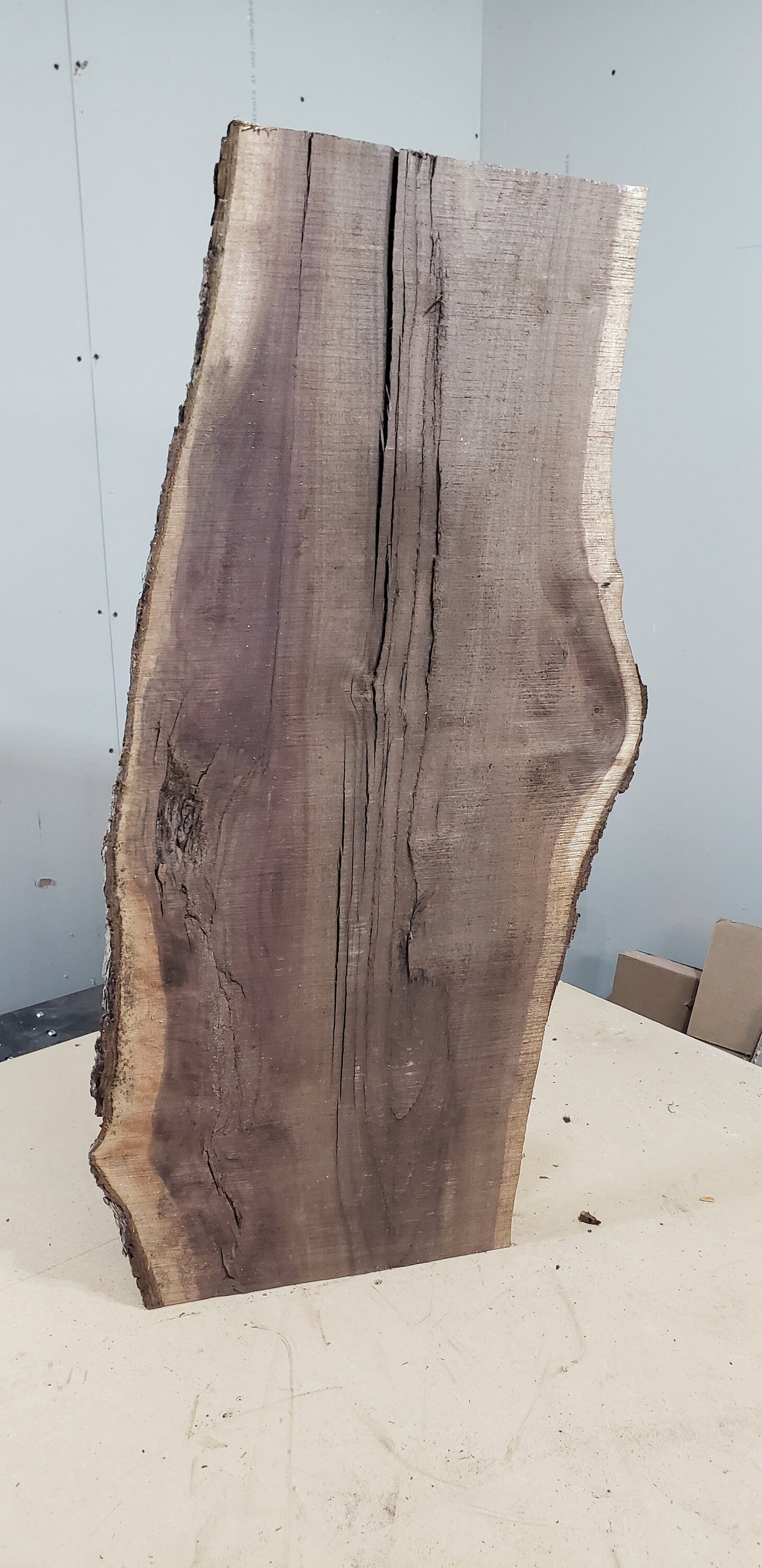 Rustic Live Edge Walnut Slab (#R5)