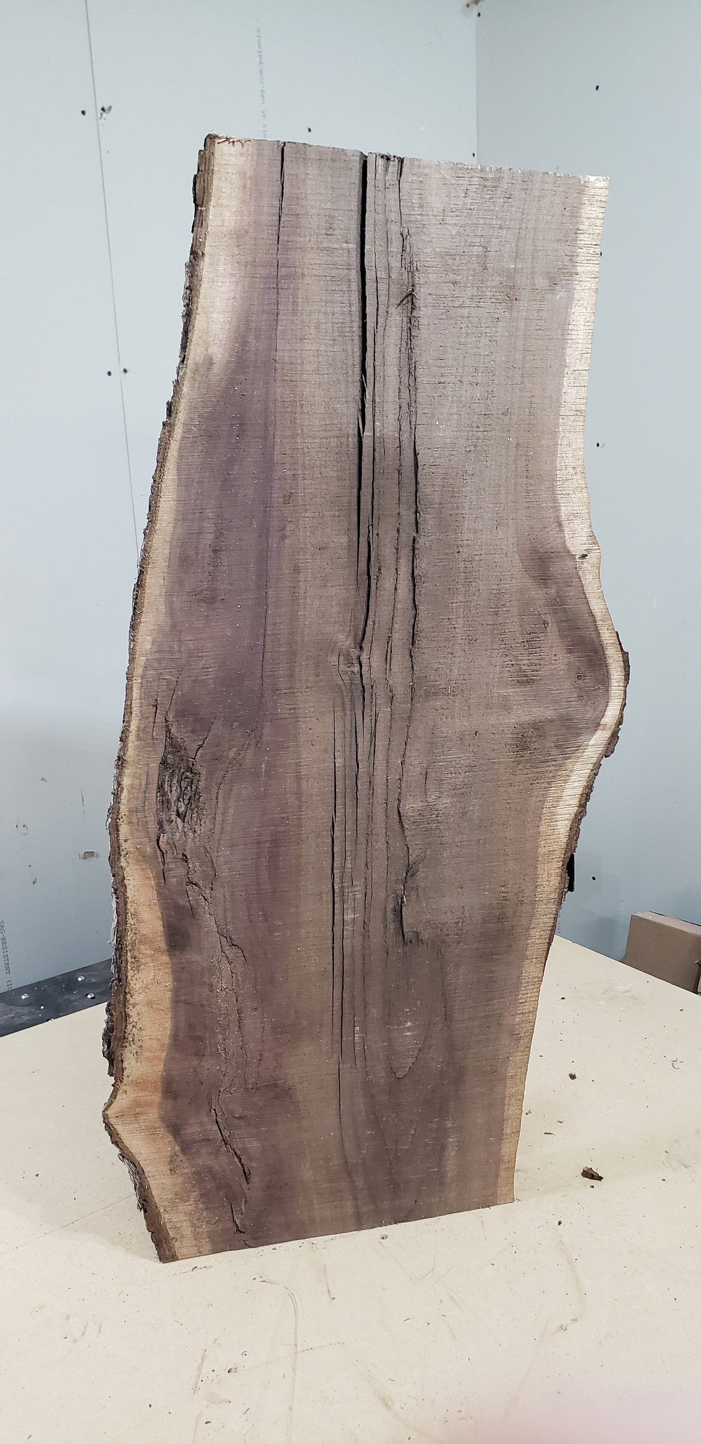 Rustic Live Edge Walnut Slab (#R5)