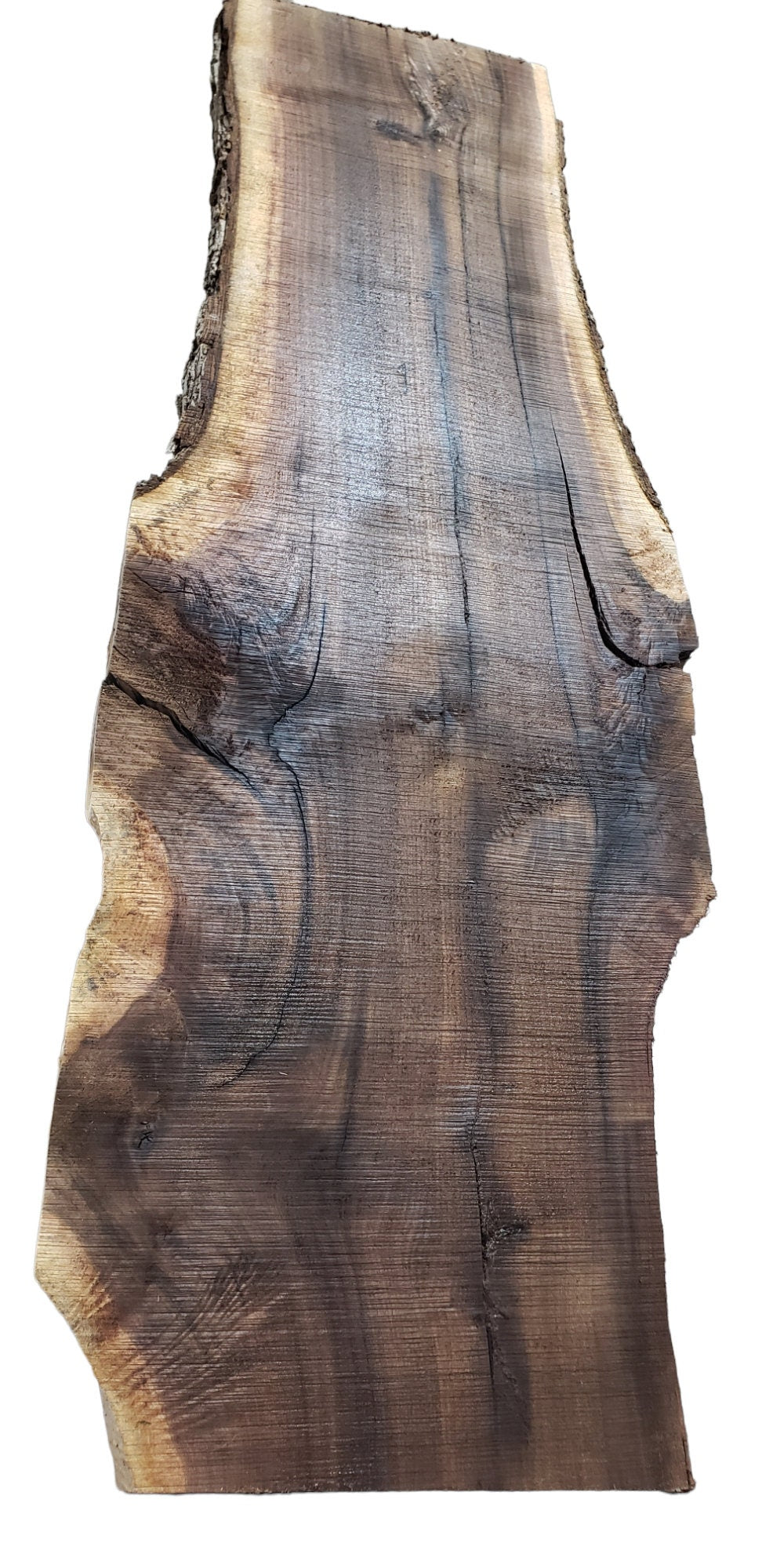 Walnut Live Edge Slab For Epoxy River #CS4